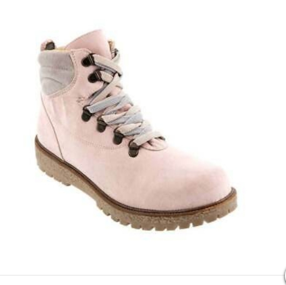 NWOT Stefano Di Roma ~ Pink & Gray ~ Hiking Boot